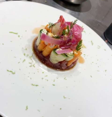 tartare de poisson